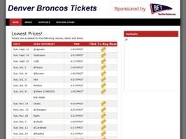 Broncos Tickets