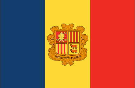Andorra : The country's flag (Big)