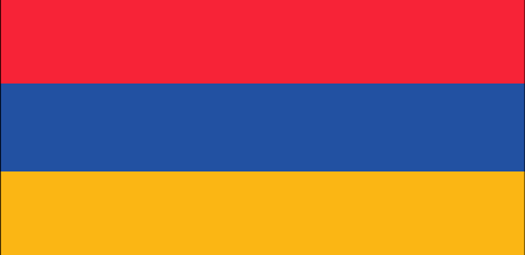 Armenia : Az ország lobogója (Nagy)