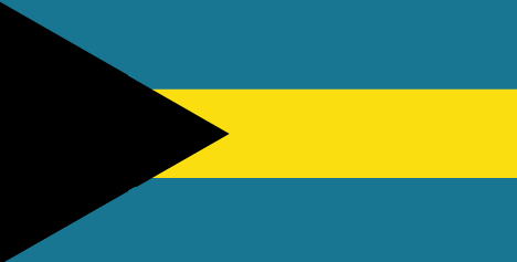 Bahamas : Riigi lipu (Suur)