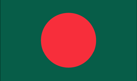 Bangladesh : Negara, bendera (Besar)