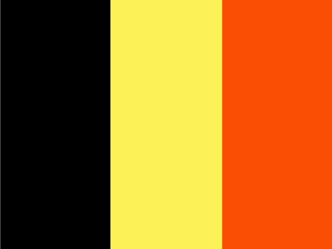 Belgium : The country's flag (Big)