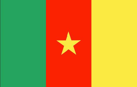 Cameroon : للبلاد العلم (عظيم)