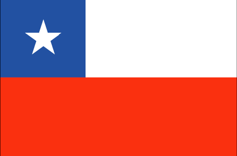 Chile : للبلاد العلم (عظيم)