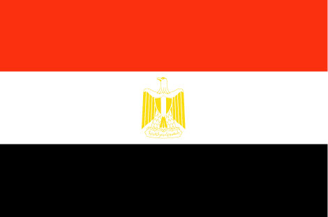 Egypt : Negara, bendera (Besar)