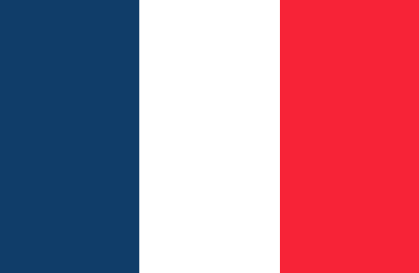 France : Negara, bendera (Besar)
