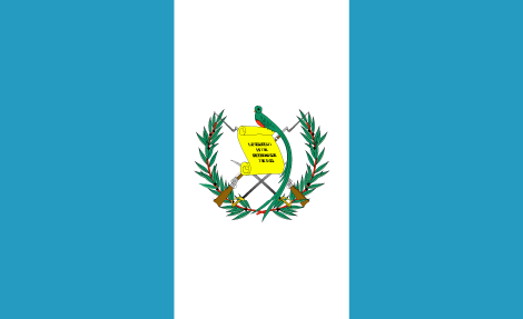 Guatemala : للبلاد العلم (عظيم)