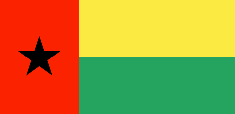 Guinea Bissau : Negara, bendera (Besar)