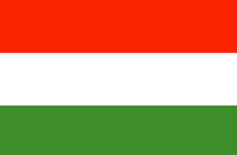 Hungary : Negara, bendera (Besar)