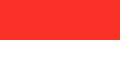 Indonesia : Negara, bendera (Besar)