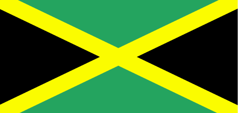 Jamaica : Šalies vėliava (Puikus)