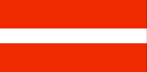 Latvia : Negara, bendera (Besar)