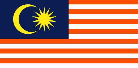 Malaysia : Страны, флаг (Большой)