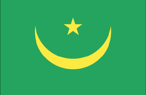 Mauritania : Ülkenin bayrağı (Büyük)