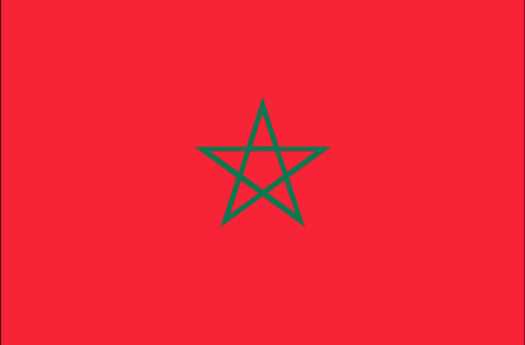 Morocco : Šalies vėliava (Puikus)