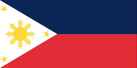 Philippines : Šalies vėliava (Puikus)