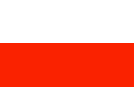 Poland : Negara, bendera (Besar)