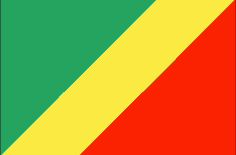 Republic of the Congo : Bandila ng bansa (Dakila)