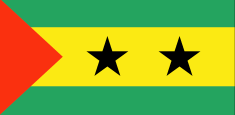 Sao Tome and Principe : Šalies vėliava (Puikus)