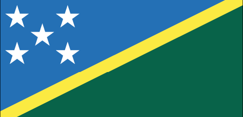 Solomon Islands : للبلاد العلم (عظيم)