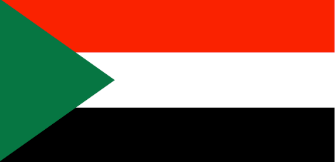 Sudan : Šalies vėliava (Puikus)