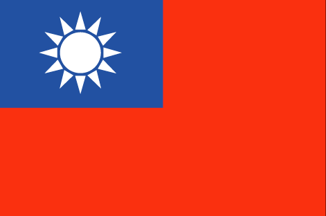Taiwan : Negara, bendera (Besar)