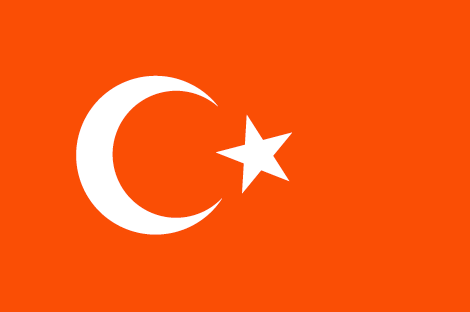 Turkey : Šalies vėliava (Puikus)