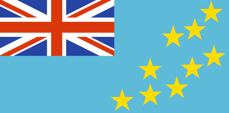 Tuvalu : Bandila ng bansa (Dakila)