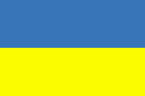 Ukraine : ქვეყნის დროშა (დიდი)