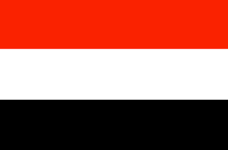 Yemen : Negara, bendera (Besar)