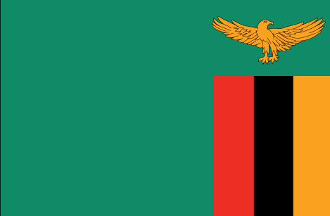 Zambia : Krajina vlajka (Veľký)