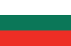 Bulgaria : Bandila ng bansa (Karaniwan)
