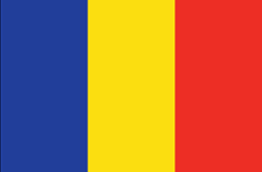 Chad : Šalies vėliava