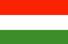 Hungary : Krajina vlajka (Priemer)