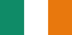 Ireland : Bandila ng bansa (Karaniwan)