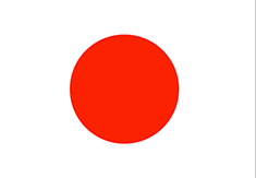 Japan : The country's flag