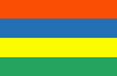 Mauritius : The country's flag