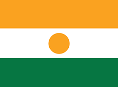 Niger : Krajina vlajka (Priemer)
