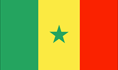 Senegal : દેશની ધ્વજ (સરેરાશ)
