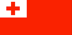 Tonga : Krajina vlajka
