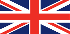 United Kingdom : للبلاد العلم
