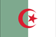 Algeria : Bandila ng bansa (Maliit)