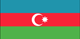 Azerbaijan : Bandila ng bansa (Maliit)