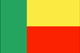 Benin : للبلاد العلم (صغير)