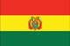 Bolivia : The country's flag (Small)