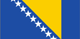 Bosnia and Herzegovina : Bandila ng bansa (Maliit)