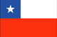 Chile : Bandila ng bansa (Maliit)