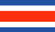 Costa Rica : Krajina vlajka (Malý)