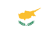 Cyprus : Krajina vlajka (Malý)
