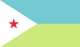 Djibouti : Šalies vėliava (Mažas)
